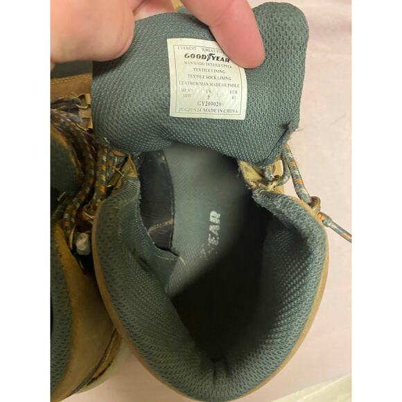 Goodyear Mens Everest Boots Size 10W - Picture 6 of 7